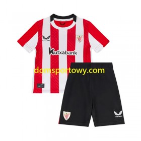 Koszulka Athletic Bilbao Dziecięcy Domowe Koszulki Piłkarskie 2024-2025 Krótki Rękaw